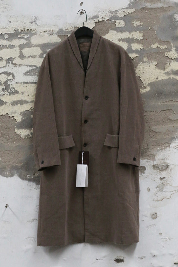 Stovaigh Oversized Collarless Jacket/Wide-Leg Pants STV-ST25074CO-0 Coat